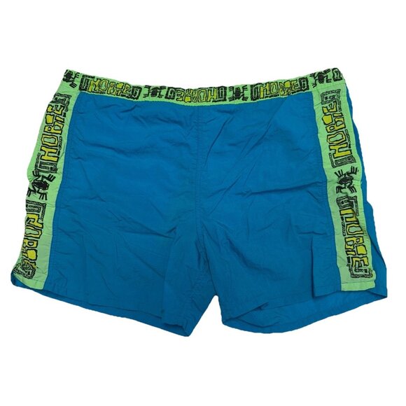 Vintage Hobie Swim Trucks Shorts Mens 40 in Mesh Lined 90s - Picture 1 of 9